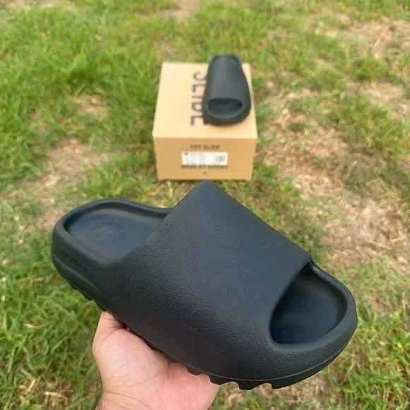 Yeezy | Shoes | Adidas Yeezy Slide Onyx Size 7 Men New With